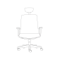 Mandy Chair-Headrest  D1